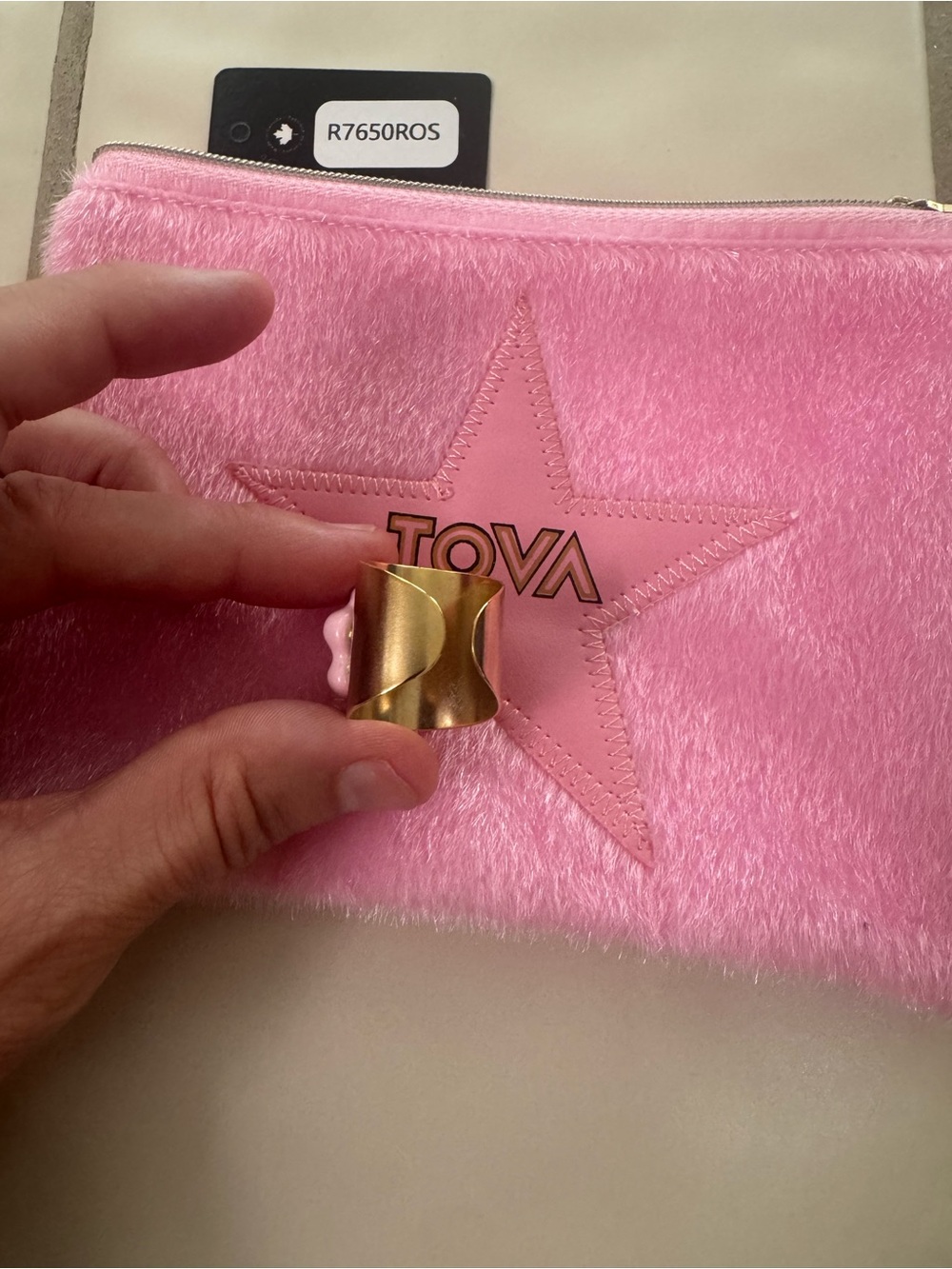 Tova Nerissa Pink Riselune Ring - Picture 4 of 6